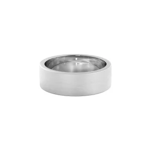 Anillo Lite white gold 6mm Matte